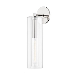 Belinda-1 Light Wall Sconce in Modern Style-4.75 Inches Wide by 19 Inches High - 1013455