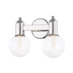 Bryce-2 Light Bath Bracket in Transitional Style-12.75 Inches Wide by 9 Inches High - 1013458