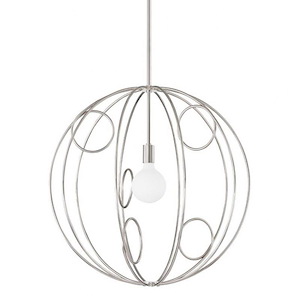 Alanis - 1 Light Pendant-29 Inches Tall and 28.125 Inches Wide - 1346137