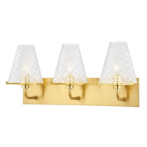 Irene - 3 Light Bath Vanity-10 Inches Tall and 21.75 Inches Wide - 1093651