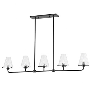 Irene 5 Light Linear in Vintage-Transitional style 9.5 Inches Tall and 6 Inches Wide - 1093654