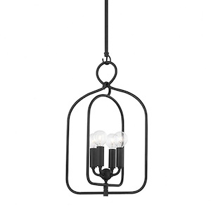 Mallory-4 Light Small Pendant in Transitional Style-11.75 Inches Wide - 1040753