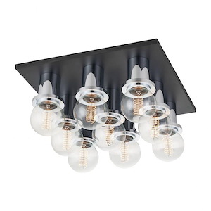 Brandi - 9 Light Flush Mount-6 Inches Tall and 13.75 Inches Wide - 1346196
