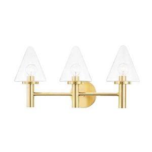 Connie - 3 Light Bath Vanity-10.25 Inches Tall and 22 Inches Wide - 1346120