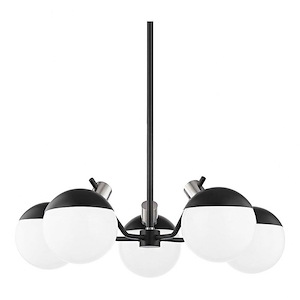 Miranda - 5 Light Chandelier-10 Inches Tall and 28 Inches Wide - 1346198