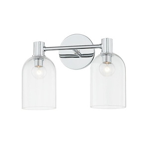 Paisley - 2 Light Bath Vanity-9.75 Inches Tall and 13 Inches Wide - 1275072
