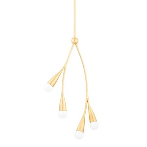 Elsa - 4 Light Pendant-24.25 Inches Tall and 14 Inches Wide - 1159864