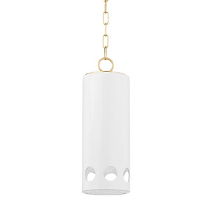 Jean - 1 Light Pendant-17.75 Inches Tall and 6 Inches Wide - 1346357