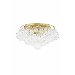 Mimi - 6 Light Flush Mount-11.25 Inches Tall and 22.5 Inches Wide - 1339342