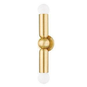 Lolly - 2 Light Wall Sconce-21.25 Inches Tall and 4.75 Inches Wide - 1279906