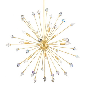 Genesis - 9 Light Chandelier-34.75 Inches Tall and 36.5 Inches Wide - 1279844