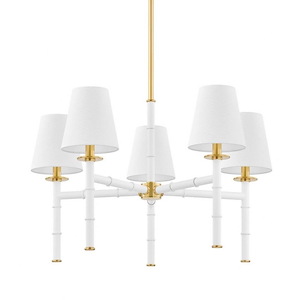 Banyan - 5 Light Chandelier-16.25 Inches Tall and 28 Inches Wide - 1291823