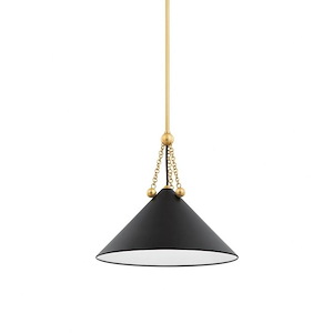 Kalea - 1 Light Small Pendant-15 Inches Tall and 16.25 Inches Wide - 1297006