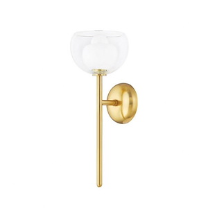 Cortney - 1 Light Wall Sconce-17.25 Inches Tall and 6.75 Inches Wide - 1296655