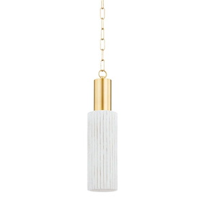 Corissa - 1 Light Pendant-20.5 Inches Tall and 5 Inches Wide - 1315533