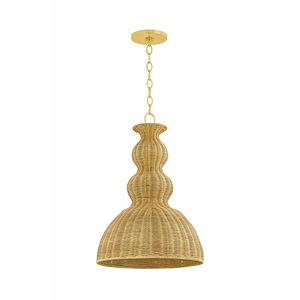 Mayla - 1 Light Pendant-22.75 Inches Tall and 15.25 Inches Wide - 1339284