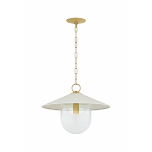 Ressi - 1 Light Pendant-15 Inches Tall and 20 Inches Wide - 1339285
