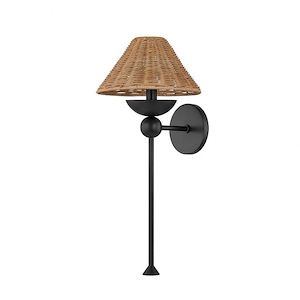 Perilla - 1 Light Wall Sconce-21.25 Inches Tall and 9.5 Inches Wide - 1339286
