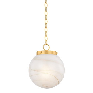Ambra - 1 Light Small Pendant-14.5 Inch Tall and 11.75 Inch Wide - 1364571