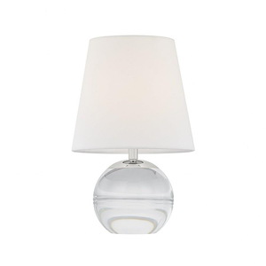 Nicole - 4W 1 LED Rechargeable Table Lamp-12.75 Inch Tall and 8.25 Inch Wide - 1373635