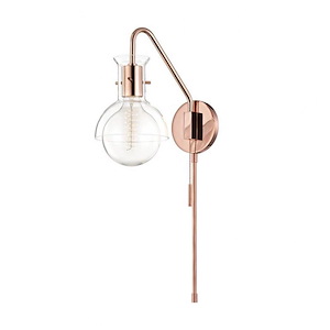 Riley - 1 Light Plug-in Wall Sconce-24 Inches Tall and 6.25 Inches Wide - 1346121