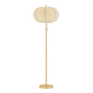 Alexandra - 1 Light Floor Lamp-64 Inch Tall and 20 Inch Wide - 1420688