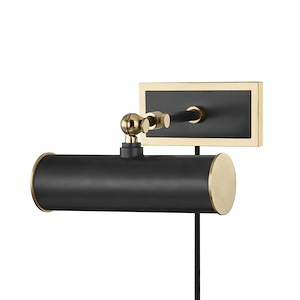 Holly-1 Light Picture Light in Transitional Style-8.25 Inches Wide by 4.75 Inches High - 1040774