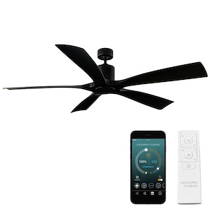 Aviator-70 Inch 5-Blade Ceiling Fan with Remote Control in Transitional Style-15.5 Inches High - 989460