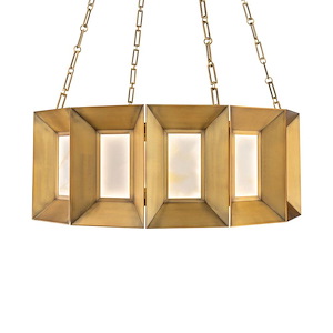 Austen - 9.3W 12 LED Chandelier-13.5 Inch Tall and 36 Inch Wide - 1428809