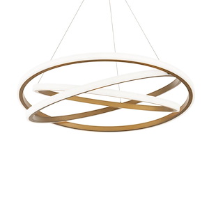 Veloce - 78.5W 3 LED Chandelier-8 Inches Tall and 38 Inches Wide - 1344155