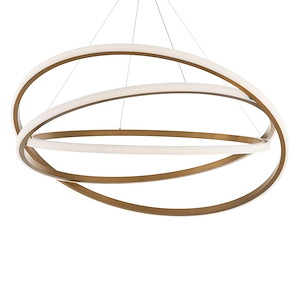 Veloce - 106.7W 3 LED Chandelier-12 Inches Tall and 48 Inches Wide - 1344156
