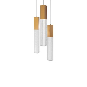 Cinema - 19.8W 3 4CCT LED Pendant-16 Inch Tall and 12 Inch Wide - 1376629