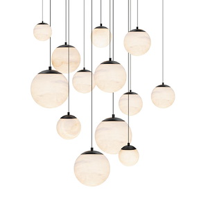 Pisces - 101W 13 LED Pendant-5.4 Inches Tall and 20 Inches Wide - 1344165