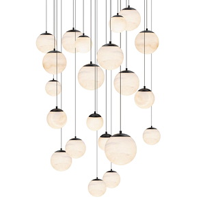 Pisces - 161W 21 LED Pendant-5.4 Inches Tall and 26 Inches Wide - 1344168