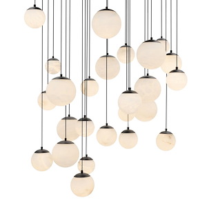 Pisces - 197W 25 LED Pendant-5.4 Inches Tall and 28 Inches Wide - 1344170