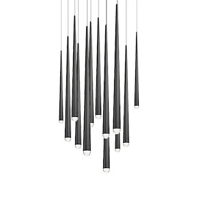 Cascade - 98W 13 LED Pendant-37 Inches Tall and 20 Inches Wide - 1344177