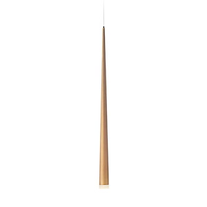 Cascade-7W 1 LED Pendant in Modern Style-1.5 Inches Wide by 19 Inches High - 880625