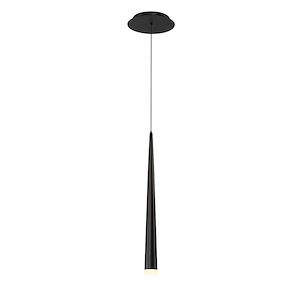 Cascade-7W 1 LED Pendant in Modern Style-1.5 Inches Wide by 19 Inches High - 880625