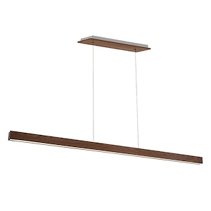 Drift-100W 1 LED Linear Pendant in Contemporary Style-84 Inches Wide by 3 Inches High - 880641