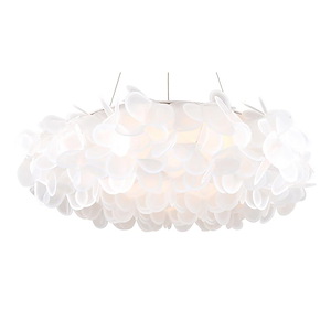 Fluffy-42W 1 LED Pendant in Modern Style-33.44 Inches Wide by 11.13 Inches High - 1334130