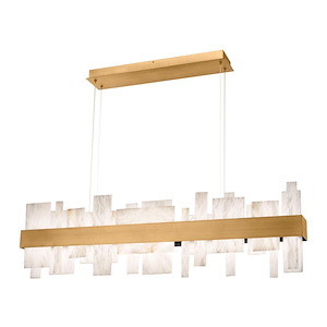 Acropolis-65.4W 1 LED Chandelier in Mid-Century Modern Style-46 Inches Wide by 20 Inches High - 1045337