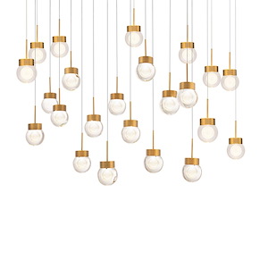 Double Bubble - 70W 23 LED Pendant-5.5 Inches Tall and 14 Inches Wide - 1344234