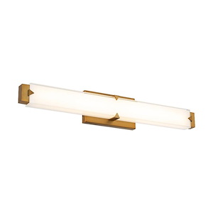 Carlisle - 39.1W 1 4CCT LED Bath Vanity-4.5 Inch Tall and 27 Inch Length - 1376675