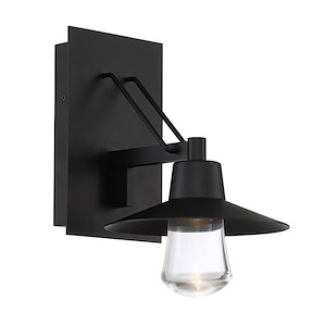 Suspense-12W 1 LED Outdoor Wall Mount in Contemporary Style-10 Inches Wide by 11 Inches High - 880766