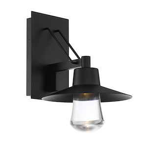 Suspense-12W 1 LED Outdoor Wall Mount in Contemporary Style-12 Inches Wide by 15 Inches High - 880763