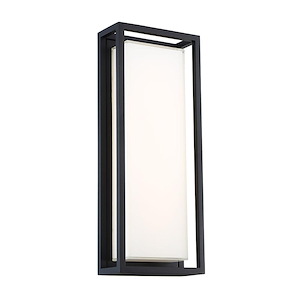 Framed-38W 1 LED Outdoor Wall Mount in Modern Style-3.5 Inches Wide by 10 Inches High - 880651