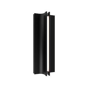Strait - 14.8W 1 4CCT LED Outdoor Wall Mount-16 Inch Tall and 4 Inch Wide - 1376703
