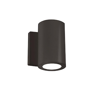 Vessel-16.5W 1 LED Up or Down Outdoor Wall Mount in Contemporary Style-4 Inches Wide by 5.6 Inches High - 880781