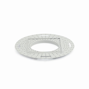 Iolite - 4 Inch Square Flush Mount Mud Ring for Reflector - 1221633