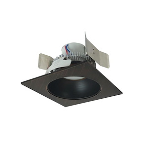 Cobalt Click - 10W LED 5 Inches Retrofit Square Reflector Round Aperture-4.25 Inches Tall and 6.25 Inches Wide - 1331454